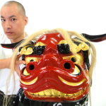 獅子舞＆和風曲芸三万亭油単　画像